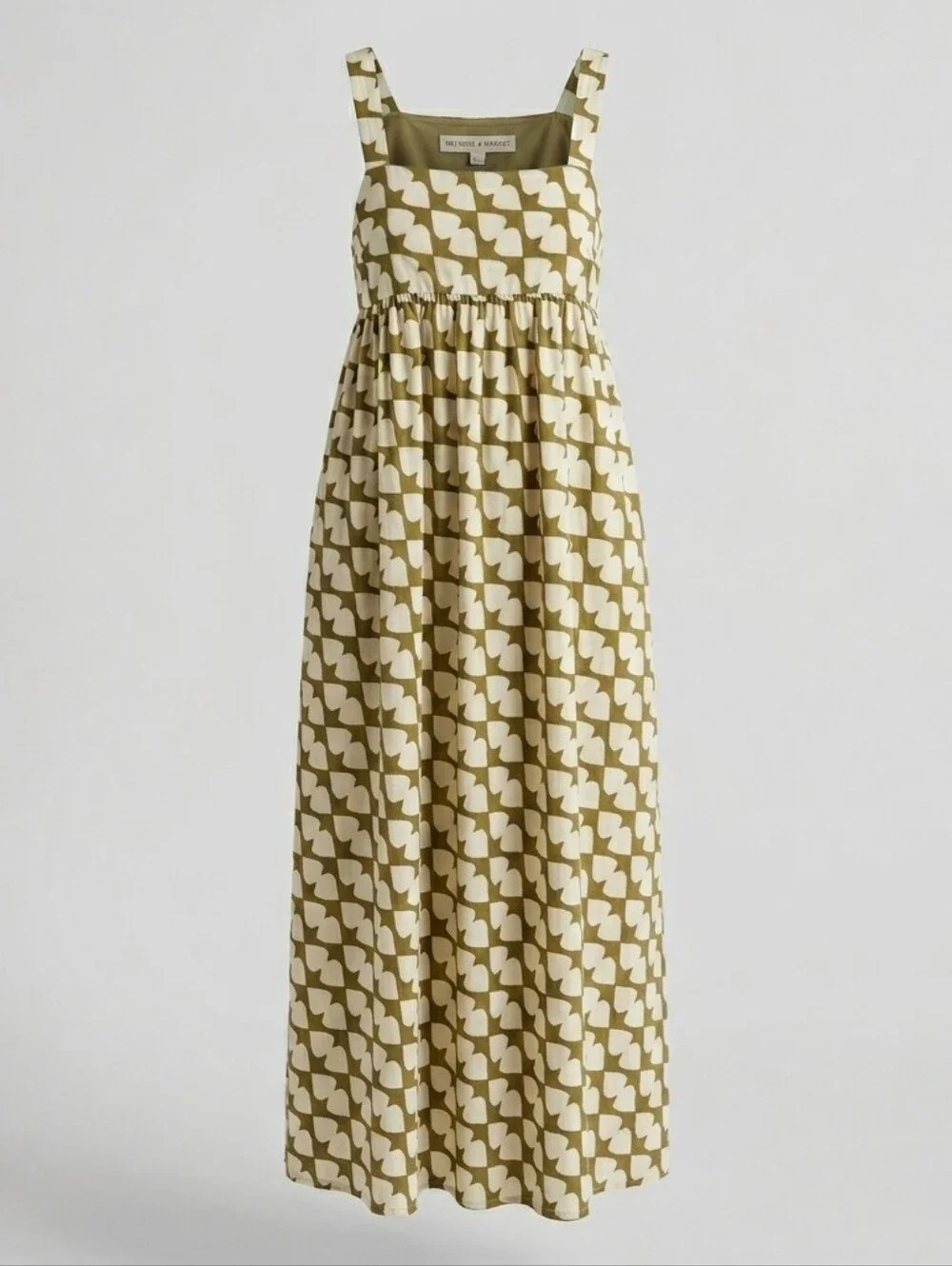 Melrose & Market Square Neck Midi Dress - Picture 2 of 4
